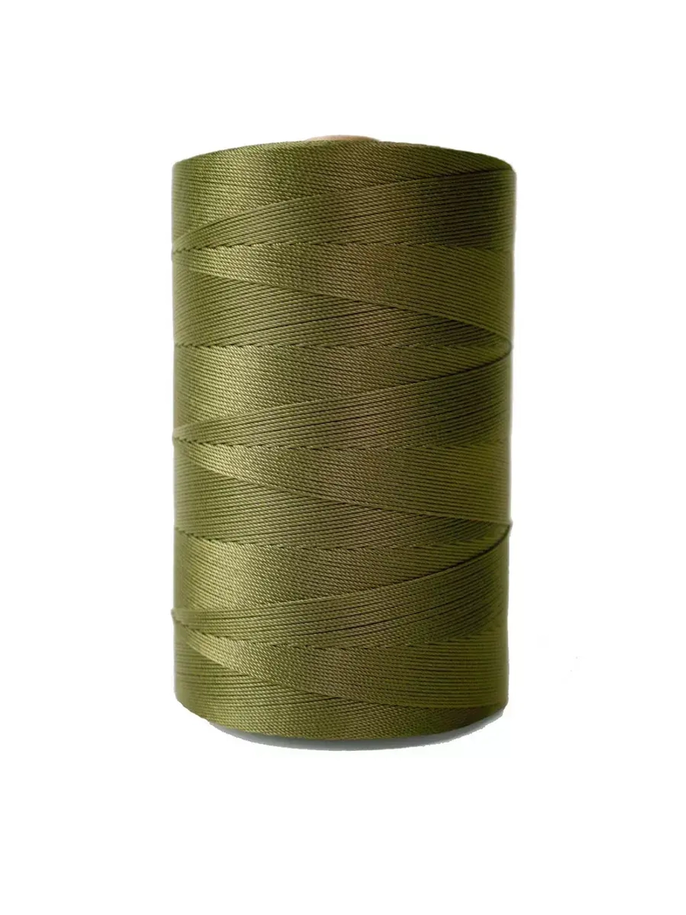 Нитки капроновые Петроканат Extra 800 гр, 93,5tex*4 (1,00 мм), оливковый, 1850м