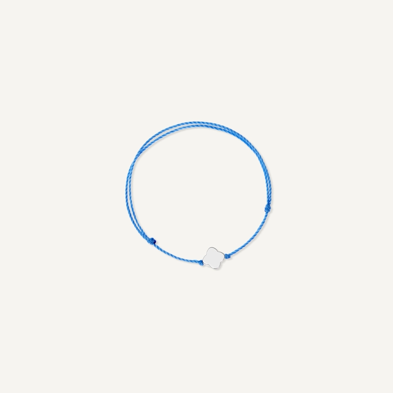 Браслет Сплетенный – Голубой