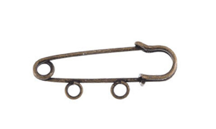 "Zlatka" Булавка для подвесок, 3.5 см, под бронзу