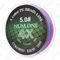 Шнур NUM ONE PE4X-100M 5.0#/0,370 mm Multi Colour Ryobi