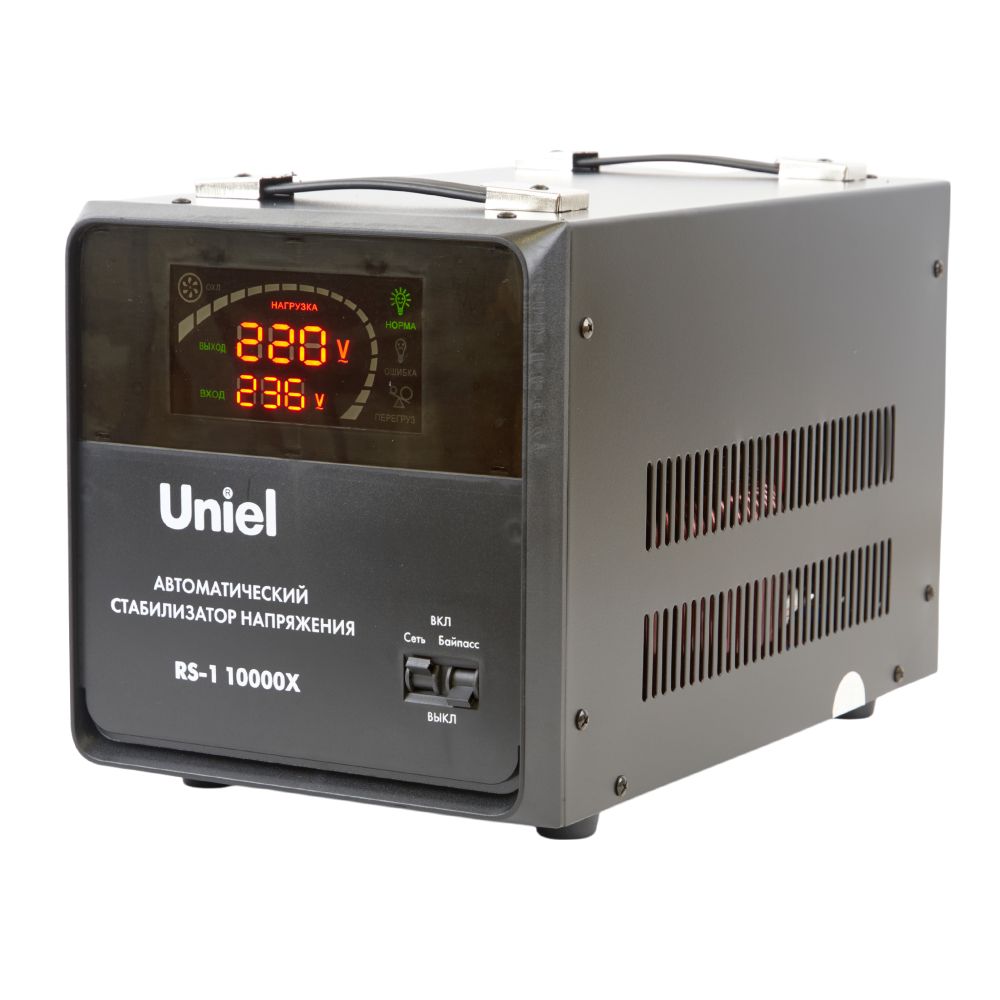 RS-1 10000X Стабилизатор напряжения серии Reliability. 10000ВА. Релейный. однофазный. Напольный. TM Uniel