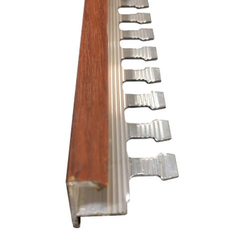 АЛТПг 12мм "DO-1" 2,7м Береза окантов. гиб. ламинир. алюм.