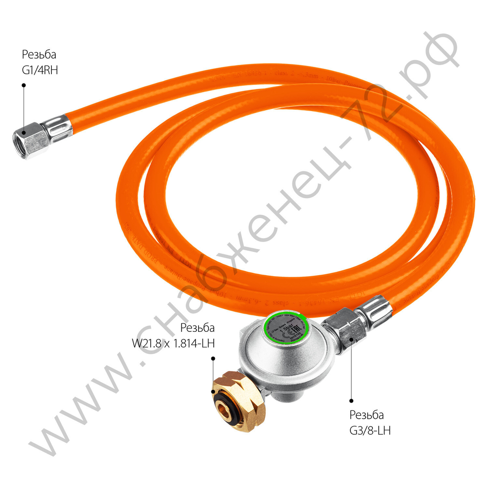 ЗУБР 80 кВт, газовая тепловая пушка (ТПГ-80)