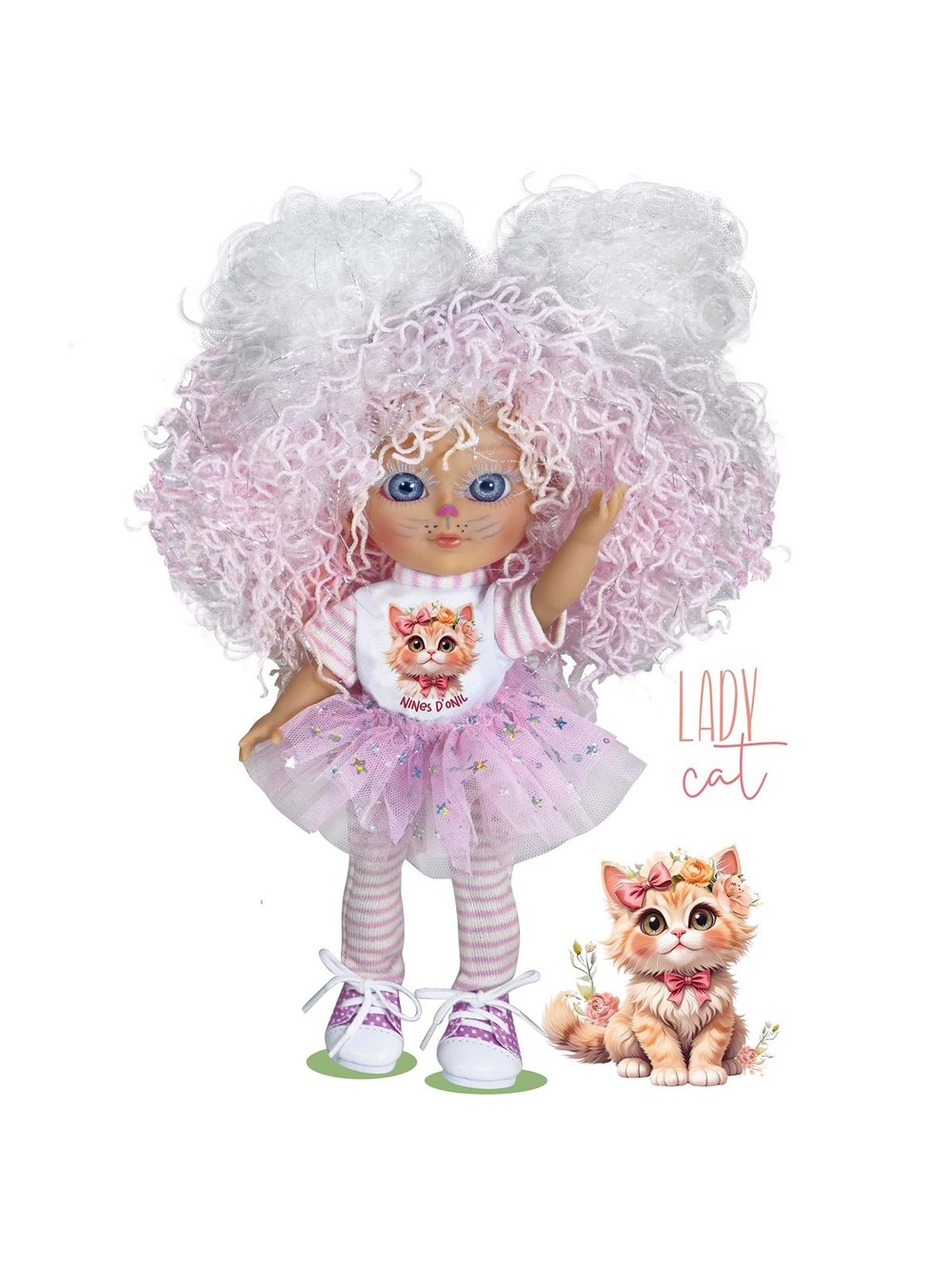 Кукла для девочки виниловая 30см Дэнти (2445K)