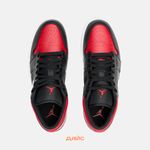  Кроссовки Jordan 1 Low Alternate Bred Toe  артикул:553558-066 - купить в магазине Дайс
