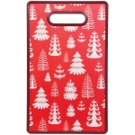 Доска разделочная пластиковая 37*23см «Ёлочки»