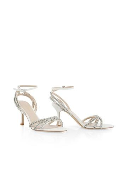 Marc Cain Босоножки, декорированные стразами