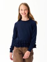 Джемпер для девочки AT1259 синий