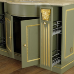 Мебель для ванной Migliore Ravenna 31706 161 см Oliva Dorato dx