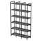 10СВТ.6.400 Стеллаж высокий тройной 6 полок, узкий (1160*400*2080)