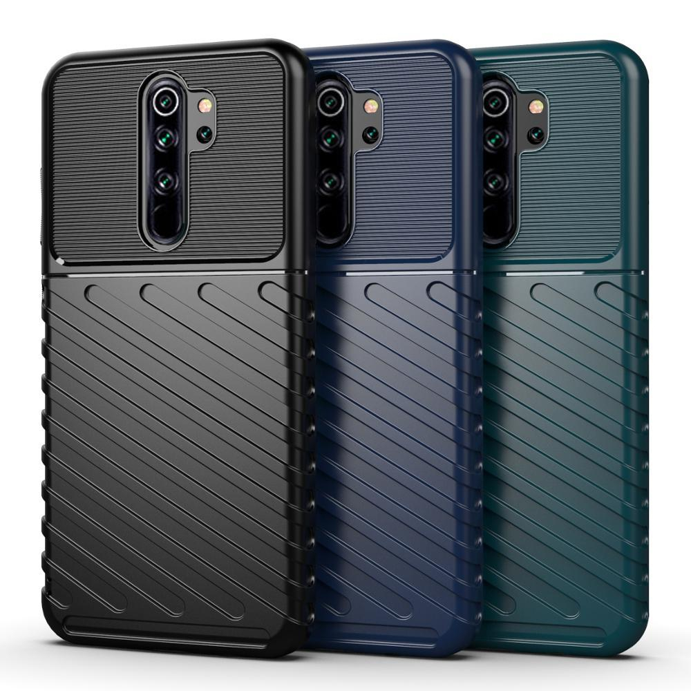 Чехол для Xiaomi Redmi Note 8 Pro цвет Black (черный), серия Onyx от Caseport