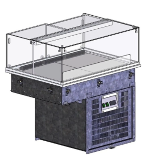 Прилавок холодильный кондитерский REFETTORIO Drop In RKC12D