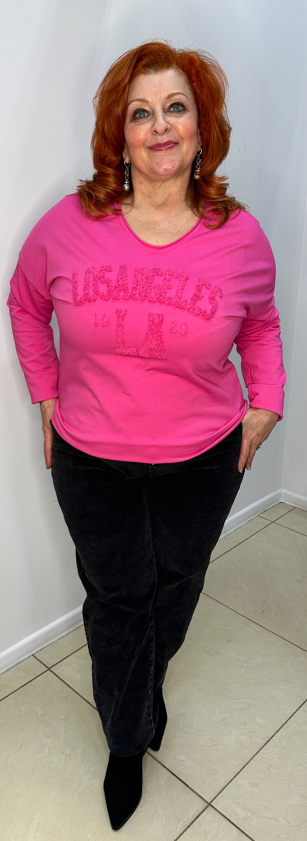 Итальянский лонг слив с буквенным принтом