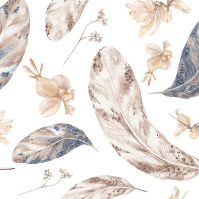 Акварельные перья