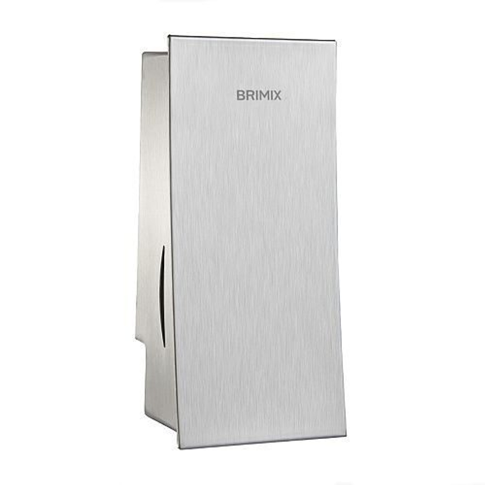 Дозатор BRIMIX для жидкого мыла 800мл., металл.с глазком, МАТОВЫЙ ХРОМ 645
