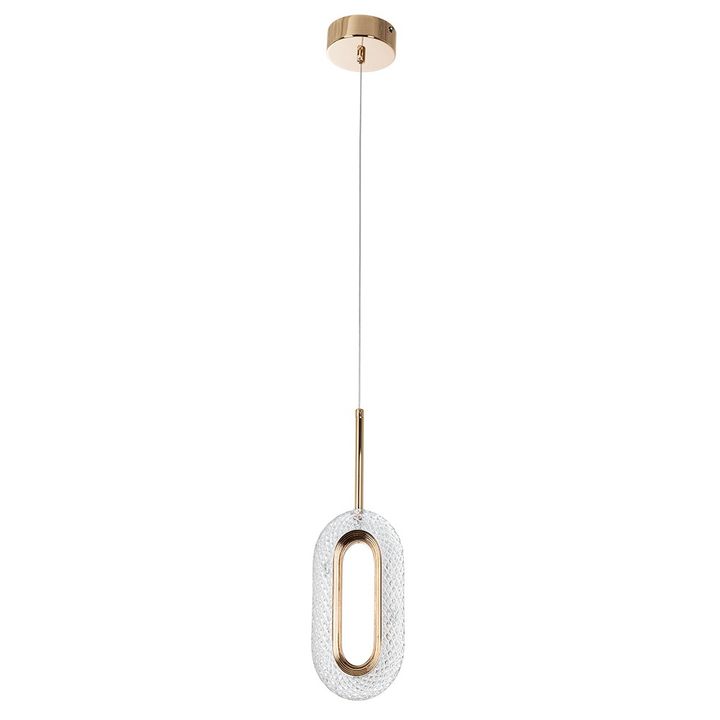 Подвесной светодиодный светильник Arte Lamp OVALE A2489SP-1GO