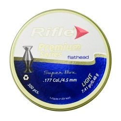 Пули RIFLE Premium Series Flathead Light 4,49 мм, 0.48 гр, 500 шт