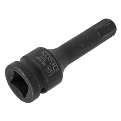 Головка-бита 6-гранная ударная 11мм,1/2'' RockForce RF-24407811MPB
