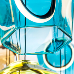 796349 Люстра CARAMELLO LED 24х6W 2600LM КОФЕЙНЫЙ/МУЛЬТИКОЛОР 3000K