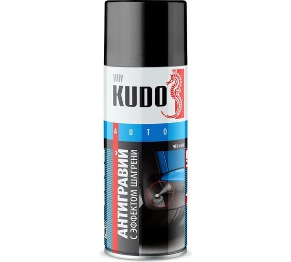Антигравий Кудо Черный с эффектом шагрени ку-5225