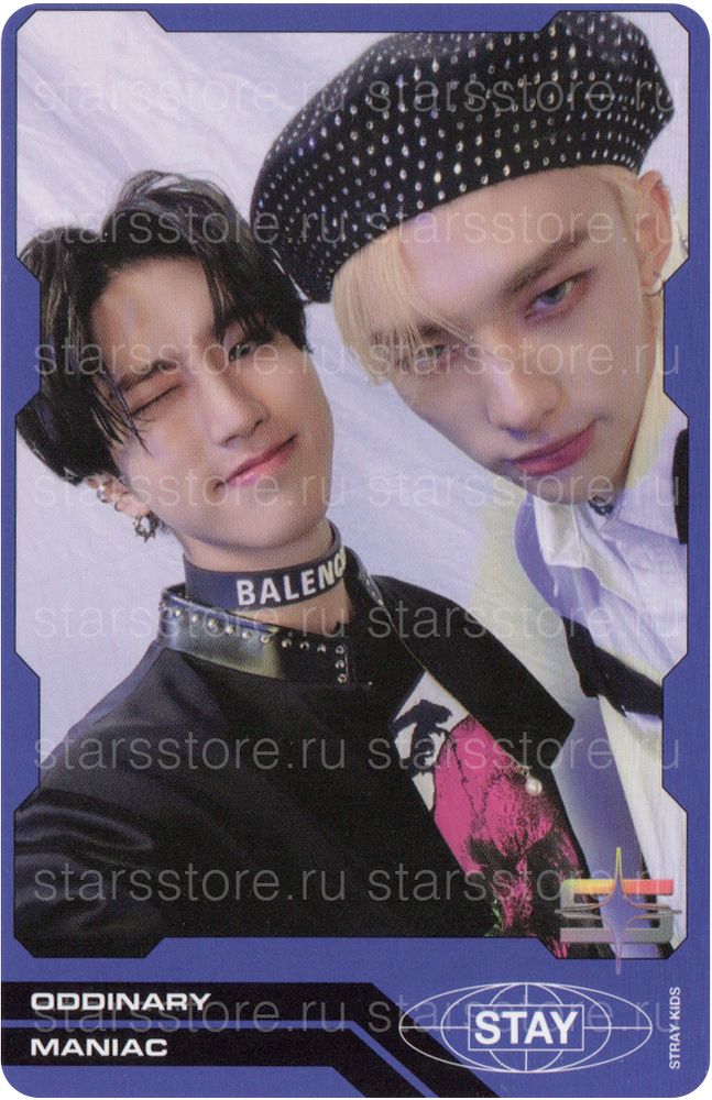 Фотокарта Han &amp; Hyunjin Stray Kids - [ODDINARY]