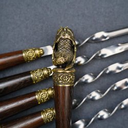 Подарочный набор шампуров "Китайский дракон"