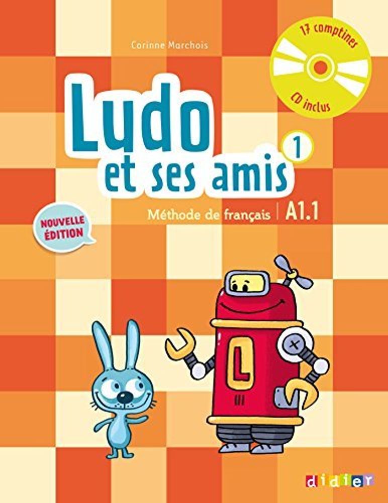 Ludo et ses amis 1 NEd Livre + CD audio