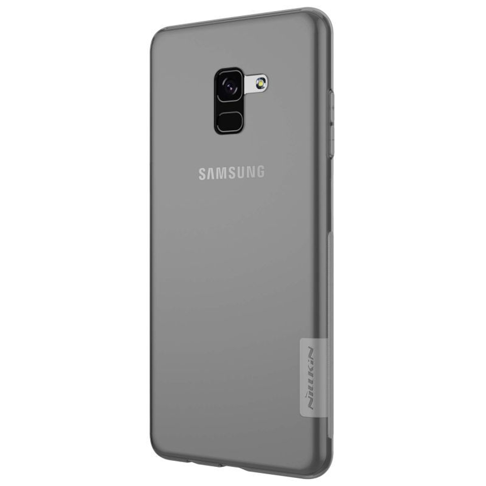 Прозрачный силиконовый чехол Nillkin Nature для Samsung Galaxy A8 Plus (2018)