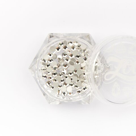 1083 Стразы стеклянные прозрачные SS8 (2,5 мм) 100 шт