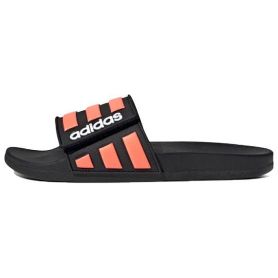 Adidas Neo Adilette Comfort Adj 'Coral Pink Black'