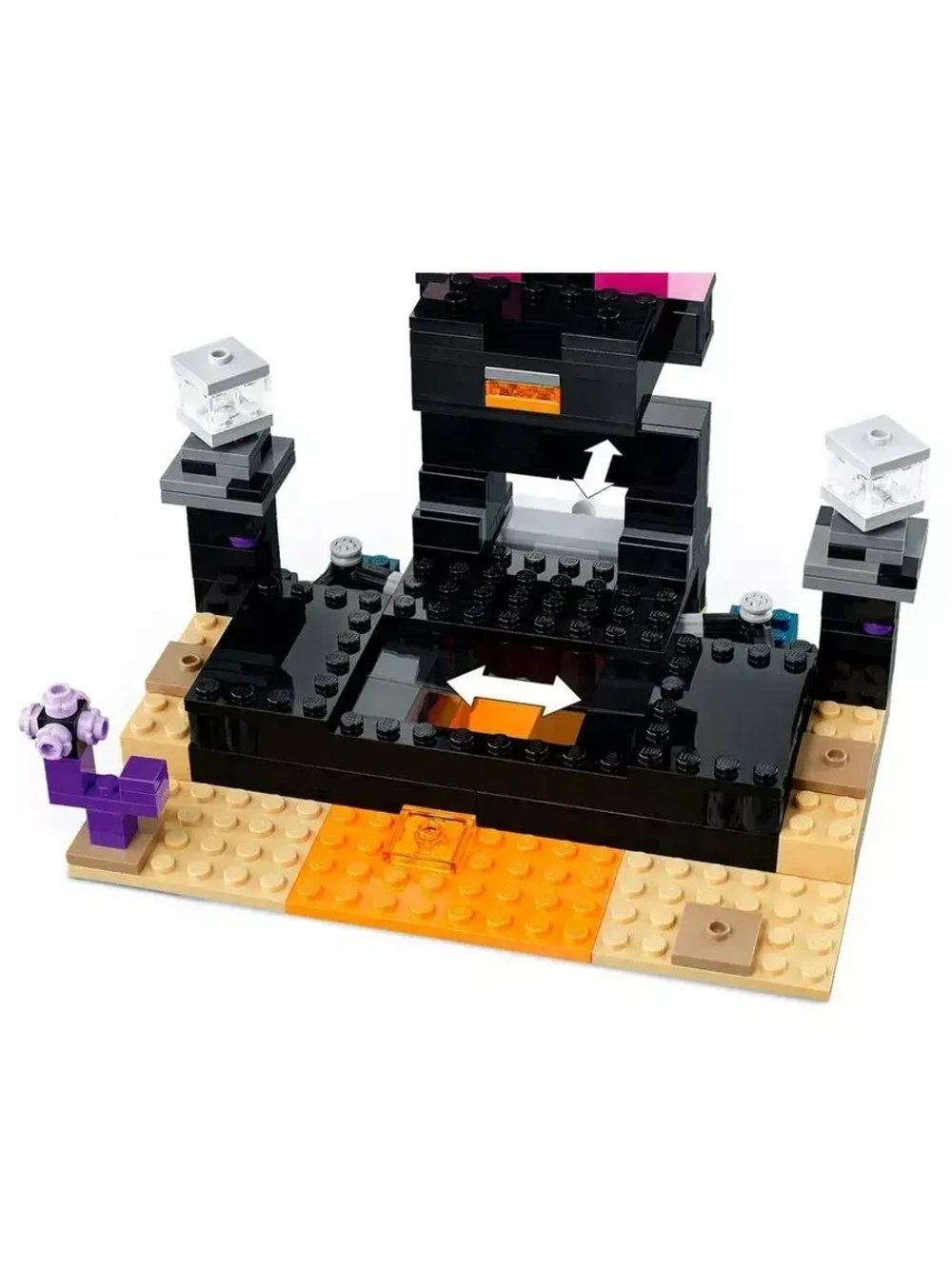 Конструктор Майнкрафт Финальный портал 252 детали