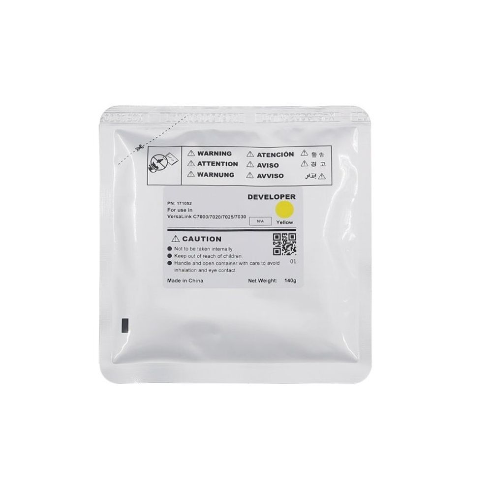 Девелопер для XEROX VersaLink C7000/C7020/C7025/7C030 (CET) Yellow, 140г, 400000 стр., CET171052