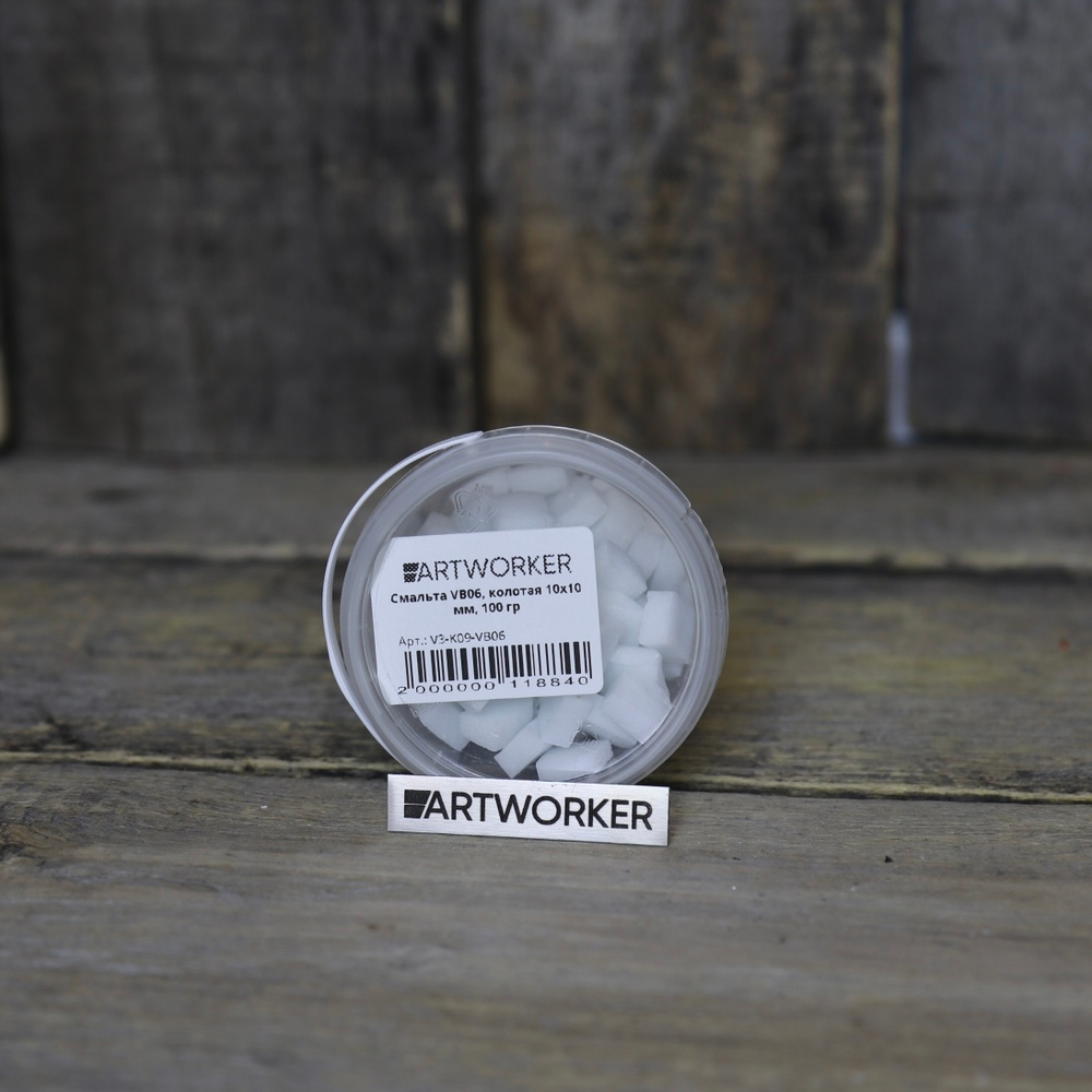 Смальта VB06, колотая 10х10 мм, 100 гр