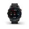Умные часы Garmin Fenix 7S Solar серый с черным силиконовым ремешком