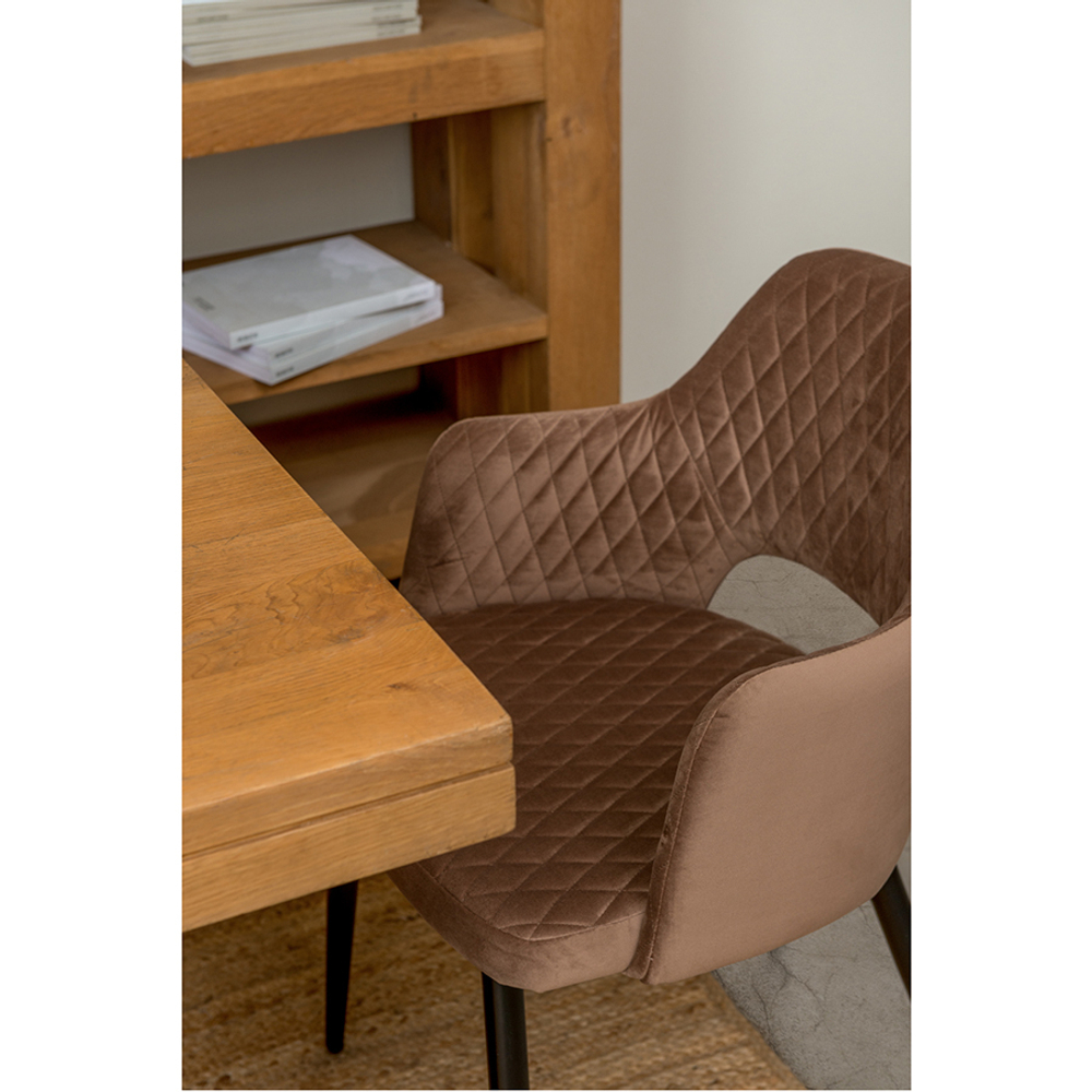 Кресло Berg Burgos кофейное