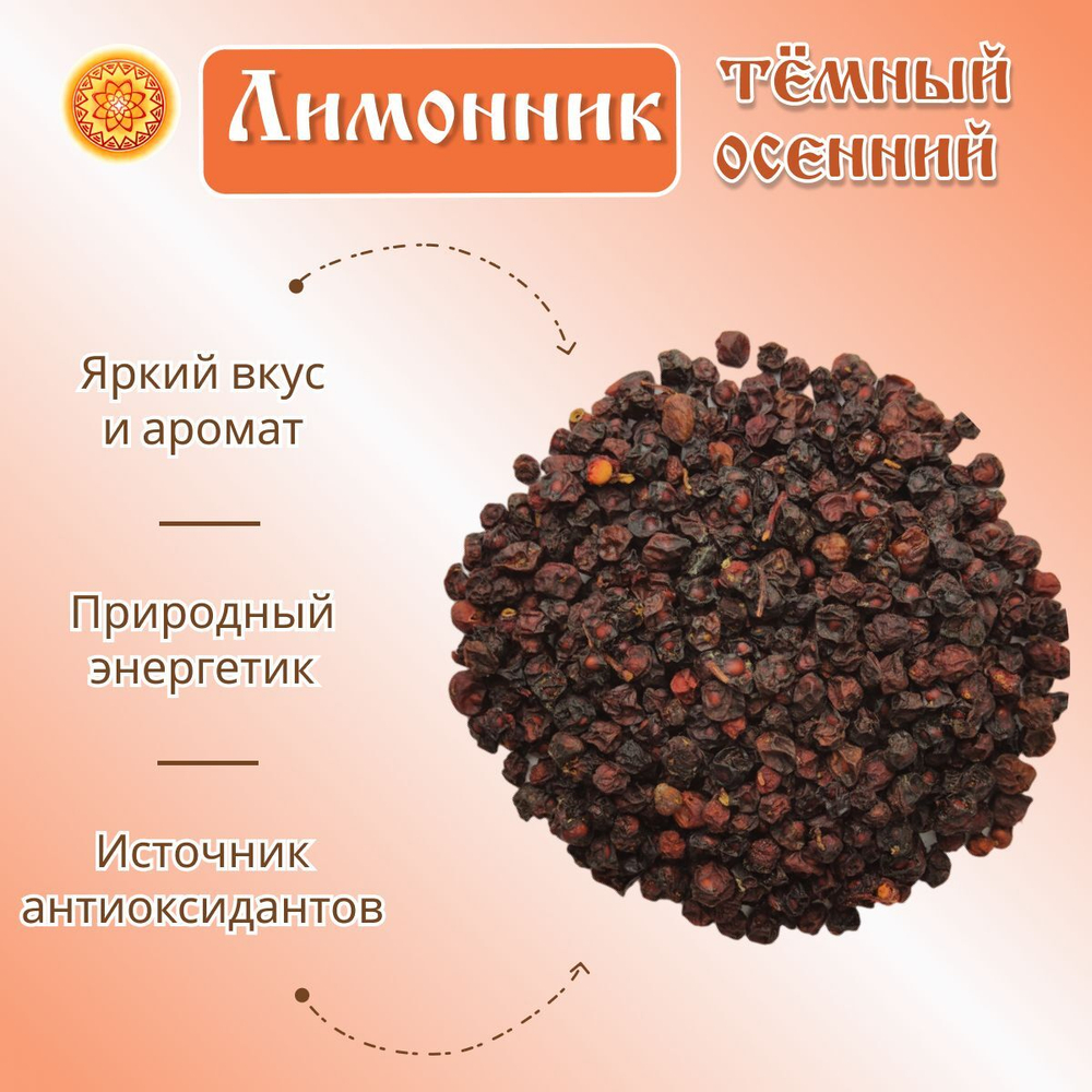 Лимонник китайский Осенний ягоды сушеные.