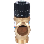 STOUT Термостатический смесительный клапан для систем отопления и ГВС 1" НР 35-60C Kvs 2,5