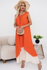 Платье Велла (оранжевый) Р11-1171/3 Nikol