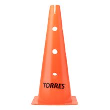 Конус тренировочный TORRES TR1011 с отверстиями, высота 46 см