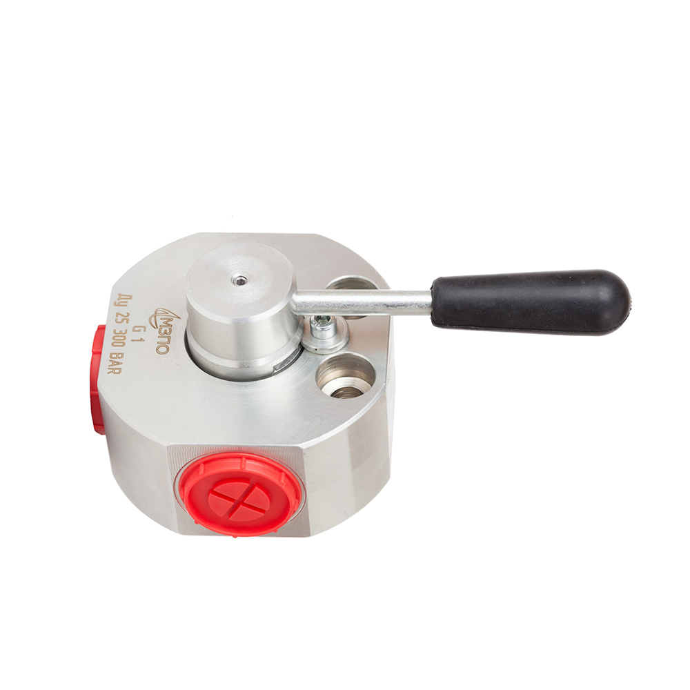 Кран гидравлический 3-х ходовой 1" с открытым центром КГ3ХОЦ 1