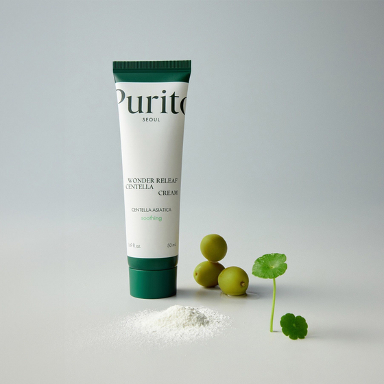 Восстанавливающий крем для лица с экстрактом центеллы Purito Wonder Releaf Centella Cream