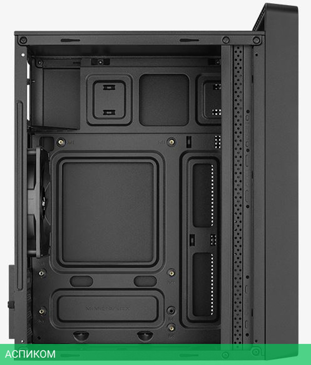 Корпус AeroCool CS-109-G-BK-v1 без БП Black (ACCS-PC17013.11)