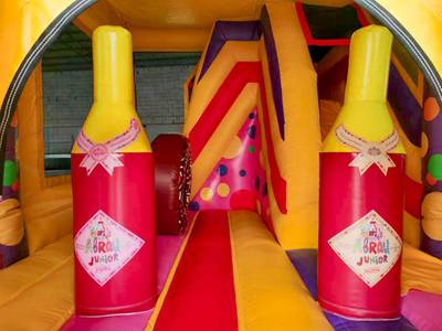 Комерческий надувной батут «Абрау-Дюрсо» 6x4x4,3 м