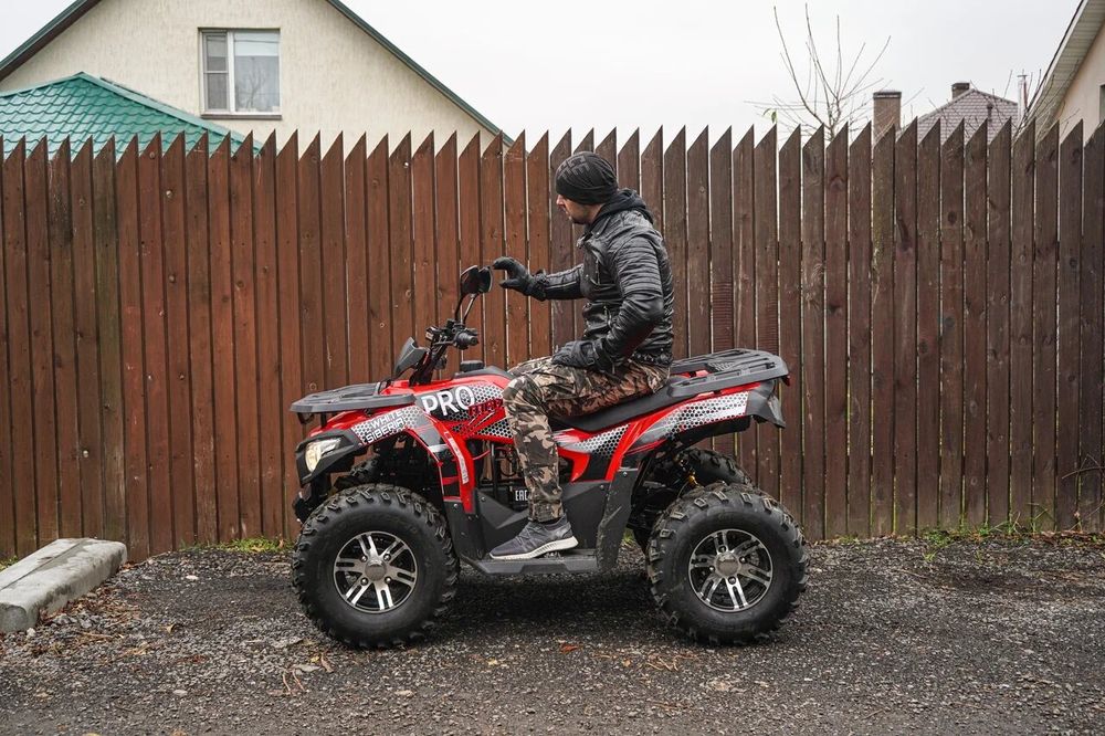Электроквадроцикл WHITE SIBERIA SNEG PRO MAX 6000W фото 27 фото №28