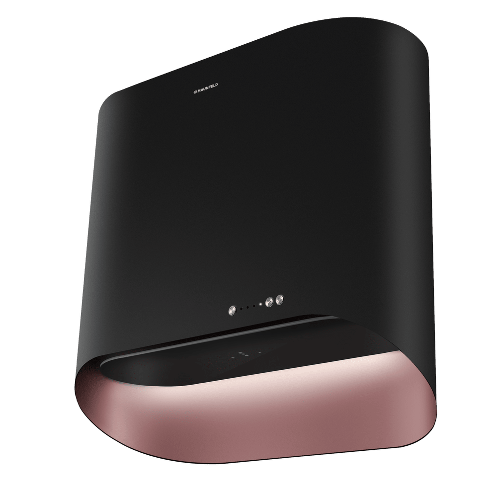 Кухонная вытяжка MAUNFELD GUNA 60 чёрный антрацит с розовым золотом