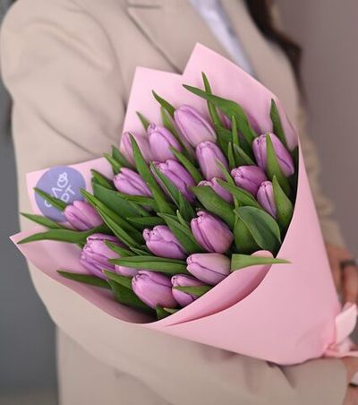 21 сиреневый тюльпан