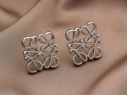 Серьги "Anagram", 17мм