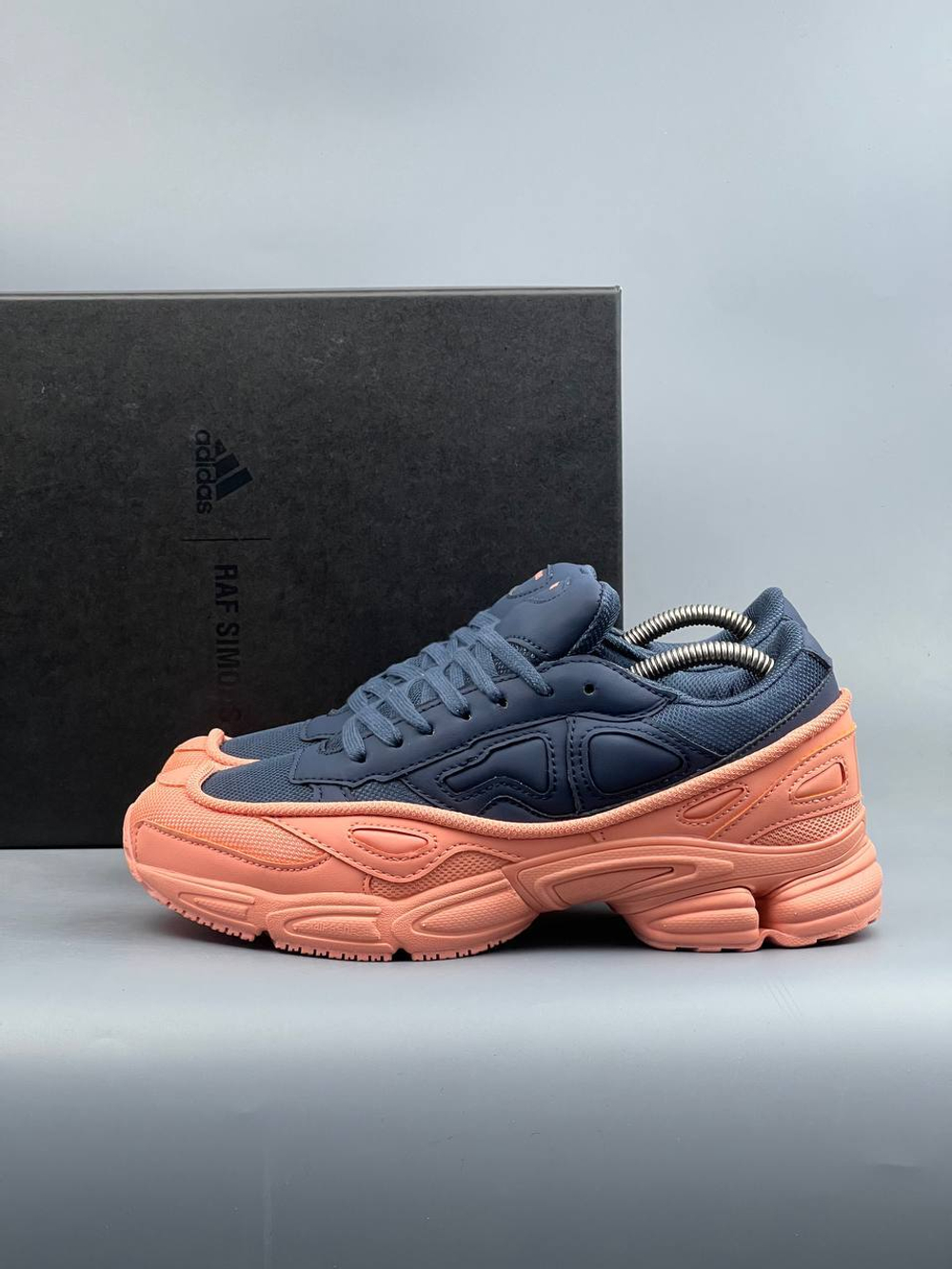 Кроссовки Adidas Raf Simons #449 (черн.)