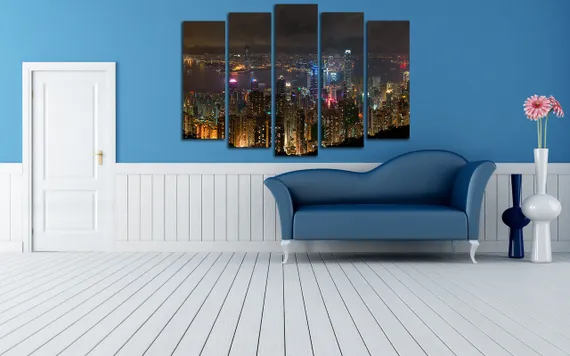 Модульная картина "Пик Виктория"