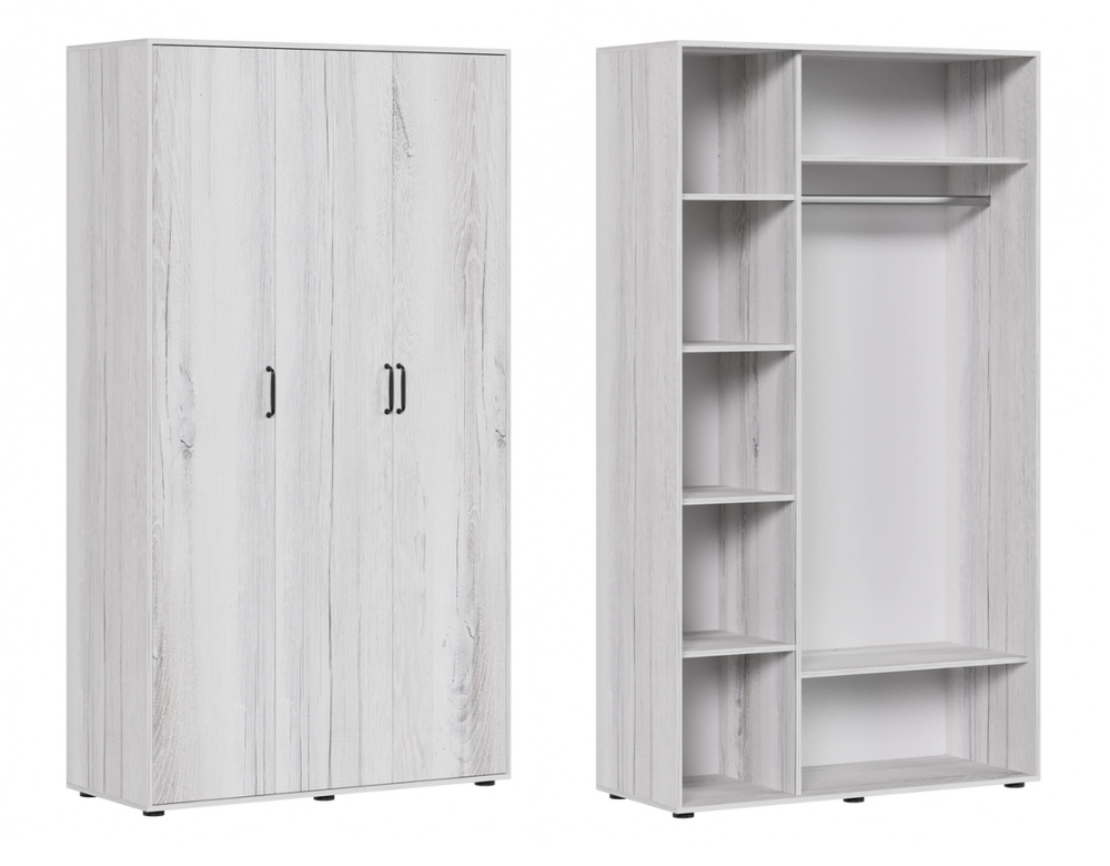 Шкаф 3-х створчатый Монреаль Дуб Канадский